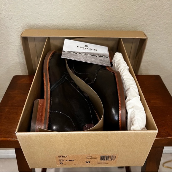 Trask Flint Bourbon Steer Chukka Size 8M NWT! - Picture 11 of 12